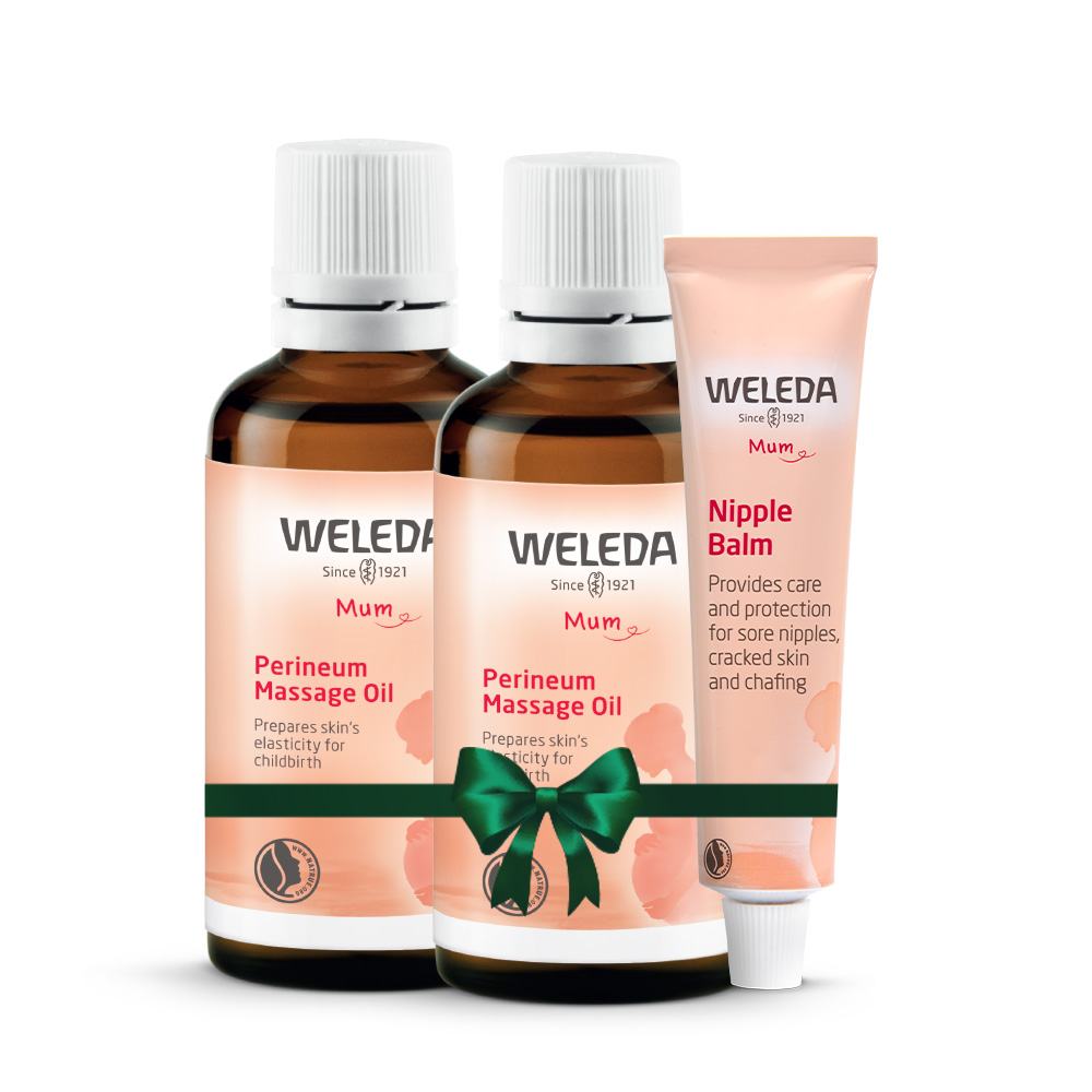 זוג שמן פרינאום ובאלם לפטמות