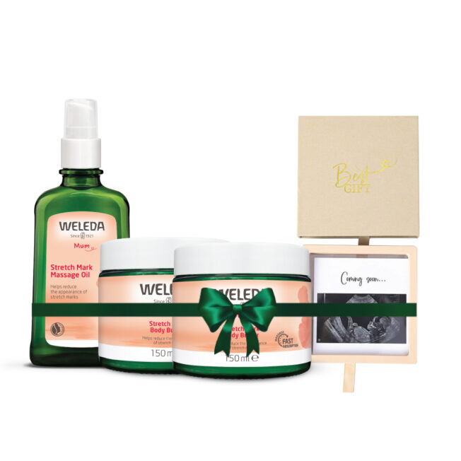 מארז סימני מתיחה בדגש על חמאת הריון