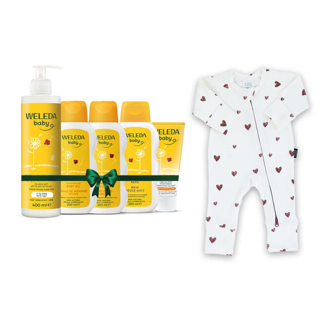 המומלצים שלנו לניו בורן + אוברול לבבות במתנה