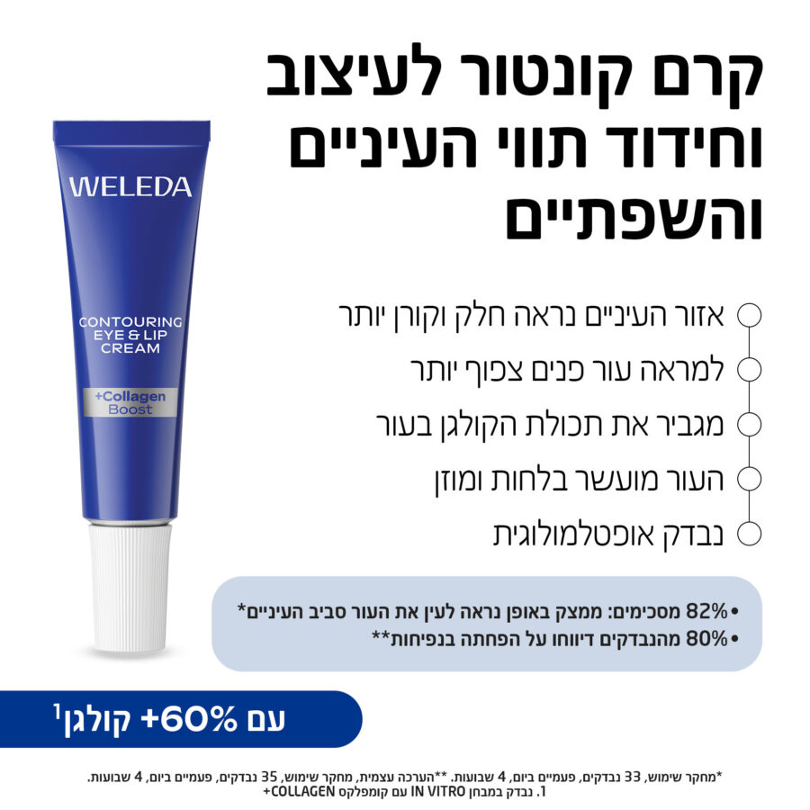 קרם קונטור לעיצוב וחידוד תווי העיניים והשפתיים