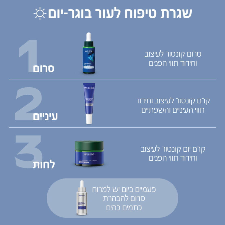 סרום להבהרת כתמים כהים